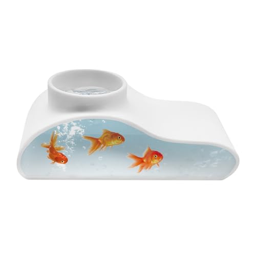 Dtaigou Höhle für Aquarium | Natürliche Kurve Aquarium Höhle - Tunnel Betta für Cory Kleine Buntbarsche Reptilien Corydora Welse Schildkröte Guppy Terrarien Unterschlupf von Dtaigou