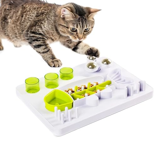 Dtaigou Hundenapf Slow Feeder,Design Hundenapf Zur Verlangsamung Der Fressgeschwindigkeit | rutschfeste Leckerschüssel Mit 3 Katzenminze Bällen | Für Mittelgroße Und Große Hunde Und Dtaigou Hundenapf Slow Feeder,Design Hundenapf Zur Verlangsamung Der Fressgeschwindigkeit | rutschfeste Leckerschüssel Mit 3 Katzenminze Bällen | Für Mittelgroße Und Große Hunde Und von Dtaigou