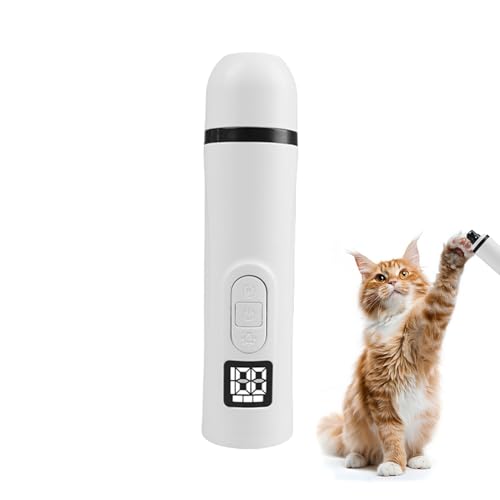 Dtaigou Hundeschleifer Zur Fellpflege Nägel,Akku Betrieben Elektrisch Trimmer | 2 Geschwindigkeiten Einstellbarer Nagelschleifer Für Hunde | Für Reise Und Pflege Von Haustieren Dtaigou Hundeschleifer Zur Fellpflege Nägel,Akku Betrieben Elektrisch Trimmer | 2 Geschwindigkeiten Einstellbarer Nagelschleifer Für Hunde | Für Reise Und Pflege Von Haustieren von Dtaigou