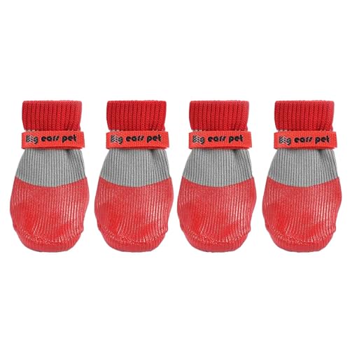 Dtaigou Hundestiefel zum Pfotenschutz, wiederverwendbarer Pfotenschutz für Winterschnee, tragbare Gummisohlen, Pfotenschutz für drinnen, laufen, draußen Dtaigou Hundestiefel zum Pfotenschutz, wiederverwendbarer Pfotenschutz für Winterschnee, tragbare Gummisohlen, Pfotenschutz für drinnen, laufen, draußen von Dtaigou