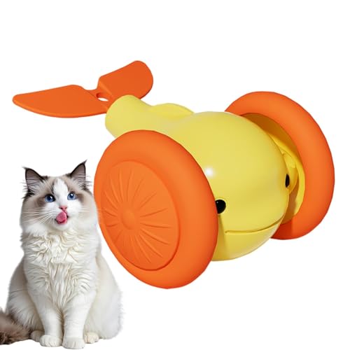 Dtaigou Interaktiver Katzenball, automatischer Rollball für Katzen,Little Walform Interactive Ball Cat Toy - Eingebaute farbenfrohe Beleuchtung, bewegliches Spiel für Indoor-Spiele, Kätzchen-Training Dtaigou Interaktiver Katzenball, automatischer Rollball für Katzen,Little Walform Interactive Ball Cat Toy - Eingebaute farbenfrohe Beleuchtung, bewegliches Spiel für Indoor-Spiele, Kätzchen-Training von Dtaigou