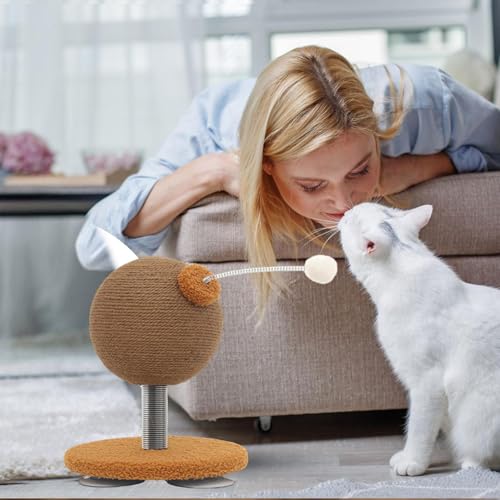 Dtaigou Kratzball Für Katzen,Kratzspielzeug für Kätzchen für den Innenbereich | Rutschfester Kratzball Zur Förderung, Für Mehrkatzenhaushalt, Wohnung & Wohnzimmer Dtaigou Kratzball Für Katzen,Kratzspielzeug für Kätzchen für den Innenbereich | Rutschfester Kratzball Zur Förderung, Für Mehrkatzenhaushalt, Wohnung & Wohnzimmer von Dtaigou