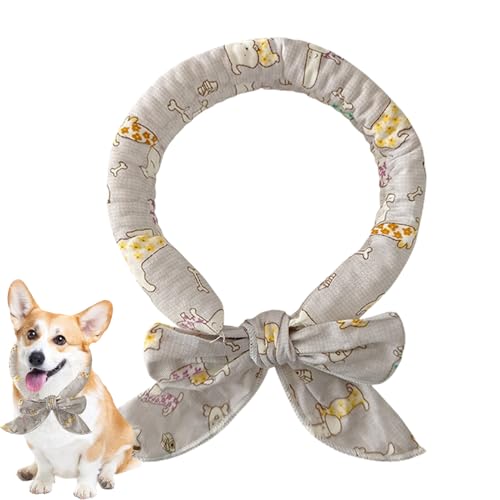 Dtaigou Kühlendes Hunde Bandana | Sofortkühlung Halsband für Haustiere - Atmungsaktives Halstuch & Kühlzubehör für Wandern Jagd Camping Abenteuer Dtaigou Kühlendes Hunde Bandana | Sofortkühlung Halsband für Haustiere - Atmungsaktives Halstuch & Kühlzubehör für Wandern Jagd Camping Abenteuer von Dtaigou