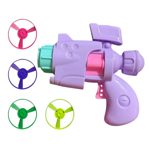 Dtaigou Leuchtscheiben-Propeller, beleuchtete fliegende Scheibe, Katzenwerfer-Set, Katzen-Apportierspielzeug, für Übungen, Jagd, Langeweile von Dtaigou