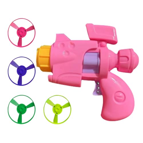 Dtaigou Leuchtscheiben-Propeller, beleuchtete fliegende Scheibe, Katzenwerfer-Set, Katzen-Apportierspielzeug, für Übungen, Jagd, Langeweile von Dtaigou