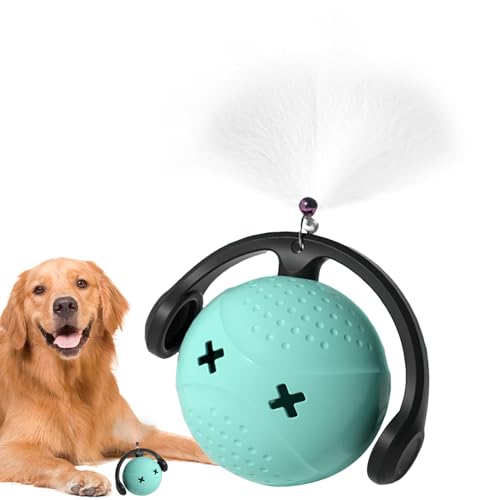 Dtaigou Smart Jumping Ball für Hunde, interaktiver Hundeball | Aktiver Rollball für Hunde,Multi-Color Flash Welpen Kognitive Spiel für Innen-, Außen-, Wohnzimmer, Schlafzimmer Dtaigou Smart Jumping Ball für Hunde, interaktiver Hundeball | Aktiver Rollball für Hunde,Multi-Color Flash Welpen Kognitive Spiel für Innen-, Außen-, Wohnzimmer, Schlafzimmer von Dtaigou