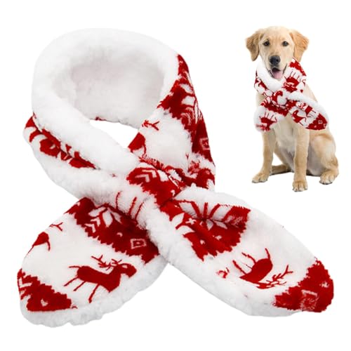 Dtaigou Weihnachts-Haustier-Schal, Hunde-Bandanas - Plüschschal Urlaubs-Haustierschal Halsbekleidung,Feiertags-Haustier-Schal, Halsbekleidung, Haustier-Schal, Plüsch-Schal, Neujahr, Weihnachten, Dtaigou Weihnachts-Haustier-Schal, Hunde-Bandanas - Plüschschal Urlaubs-Haustierschal Halsbekleidung,Feiertags-Haustier-Schal, Halsbekleidung, Haustier-Schal, Plüsch-Schal, Neujahr, Weihnachten, von Dtaigou