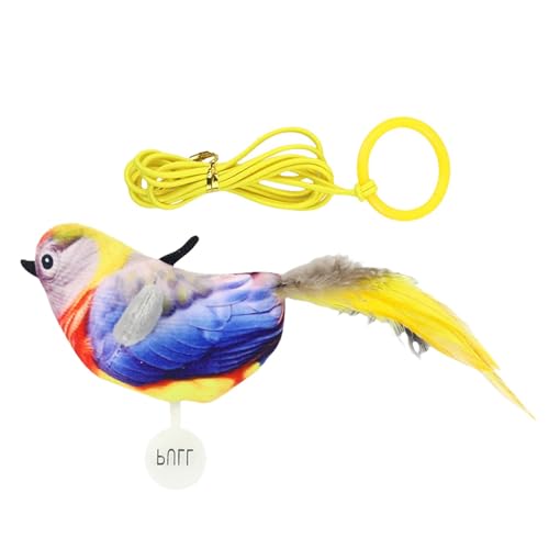 Dtaigou Zwitscherndes Vogel-Katzenspielzeug, Vogel-Katzenspielzeug für Hauskatzen,Niedliches neckendes Spielzeug in Vogelform | Zwitscherspielzeug für Hauskatzen, Kätzchen, Kleintiere, Dtaigou Zwitscherndes Vogel-Katzenspielzeug, Vogel-Katzenspielzeug für Hauskatzen,Niedliches neckendes Spielzeug in Vogelform | Zwitscherspielzeug für Hauskatzen, Kätzchen, Kleintiere, von Dtaigou