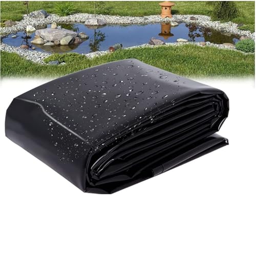 Dtyubfg Pond Liner 10x 10 m, HDPE Pond Liner, Pond Liners, Flexible Black Pond Skins, Pond Liners for Outdoor Ponds, Pond Liner for Flowers, Gardeners, Greenhouses, Ponds Water Gardens, Fish Ponds Dtyubfg Pond Liner 10x 10 m, HDPE Pond Liner, Pond Liners, Flexible Black Pond Skins, Pond Liners for Outdoor Ponds, Pond Liner for Flowers, Gardeners, Greenhouses, Ponds Water Gardens, Fish Ponds von Dtyubfg