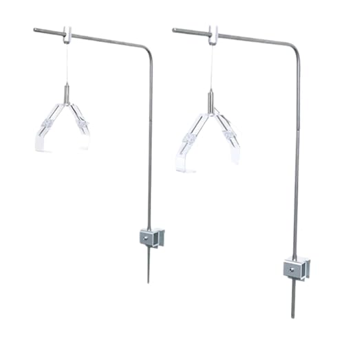 Dualoai 2X Tank LED Wasserpflanzenbeleuchtung Halter für Meerwasseraquarien von Dualoai