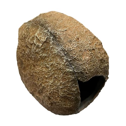 Dualoai Aquarium Hideaway Rock Hideout Fisch Tank Ornament Unterschlupf für Schreibtisch Wohnzimmer Fisch Tank Dualoai Aquarium Hideaway Rock Hideout Fisch Tank Ornament Unterschlupf für Schreibtisch Wohnzimmer Fisch Tank von Dualoai