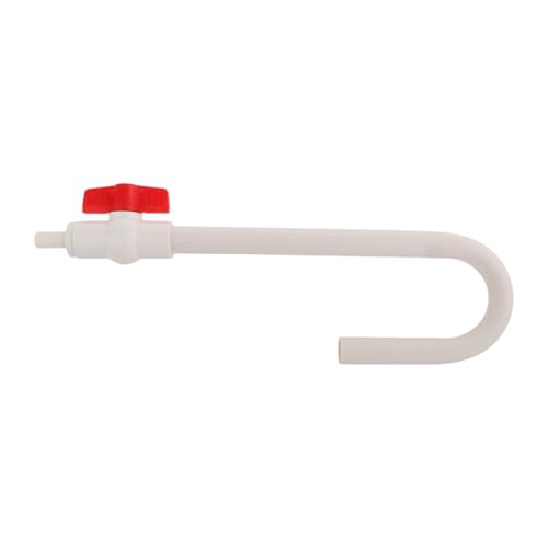 Dualoai Aquarium Wasserfüllrohr für EIN Effizientes Off System, Weiß, 12 Mm von Dualoai