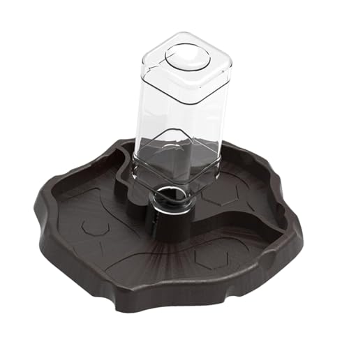 Dualoai Automatischer Futter Und Wasserspender für Reptilien, Tragbares 2 in 1 Gerät für Schildkröten, Schlangen, Geckos Und Amphibien, Kaffee Dualoai Automatischer Futter Und Wasserspender für Reptilien, Tragbares 2 in 1 Gerät für Schildkröten, Schlangen, Geckos Und Amphibien, Kaffee von Dualoai
