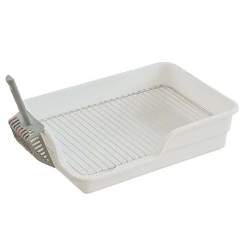 Dualoai Edelstahl Haustier Trainingstoilette für Den Innenbereich, Langlebiger Hunde Toilettenhalter, Weißer Abstand 18 mm Dualoai Edelstahl Haustier Trainingstoilette für Den Innenbereich, Langlebiger Hunde Toilettenhalter, Weißer Abstand 18 mm von Dualoai
