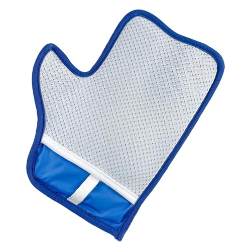Dualoai Elektrostatischer Tierhaarentferner Handschuh, Ergonomisch, für Katzen, Hunde, Couch, Vorhang von Dualoai