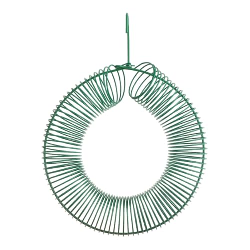 Dualoai Erdnusskranz Vogelhäuschen Tragbarer Metallvogelfleeder für Outdoor Vögel Garten Dualoai Erdnusskranz Vogelhäuschen Tragbarer Metallvogelfleeder für Outdoor Vögel Garten von Dualoai