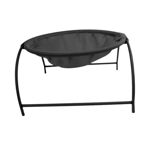 Dualoai Erhöhtes Katzenbett, Haustier-Hängenest, tragbares Sofa, erhöhtes Katzenschlafbett, erhöhtes Katzenbett, Schwarz Dualoai Erhöhtes Katzenbett, Haustier-Hängenest, tragbares Sofa, erhöhtes Katzenschlafbett, erhöhtes Katzenbett, Schwarz von Dualoai