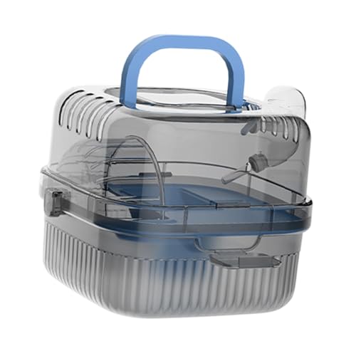 Dualoai Hamster Carry Case Cage Kleine Haustierbehälter für Kleine Tiere Rennmäuse Mäuse von Dualoai