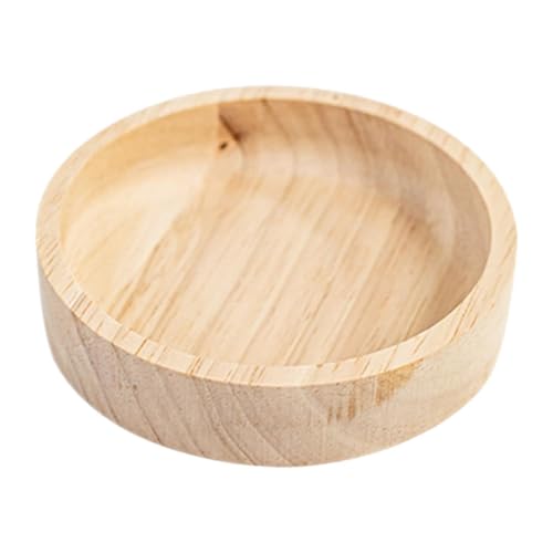 Dualoai Hamster Futternapf Aus Holz Futterschale Wasserschale Fressnapf mit Natürlicher Maserung für Hamster Igel Streifenhörnchen Käfigeinrichtung, 9cmx9cmx2cm Dualoai Hamster Futternapf Aus Holz Futterschale Wasserschale Fressnapf mit Natürlicher Maserung für Hamster Igel Streifenhörnchen Käfigeinrichtung, 9cmx9cmx2cm von Dualoai