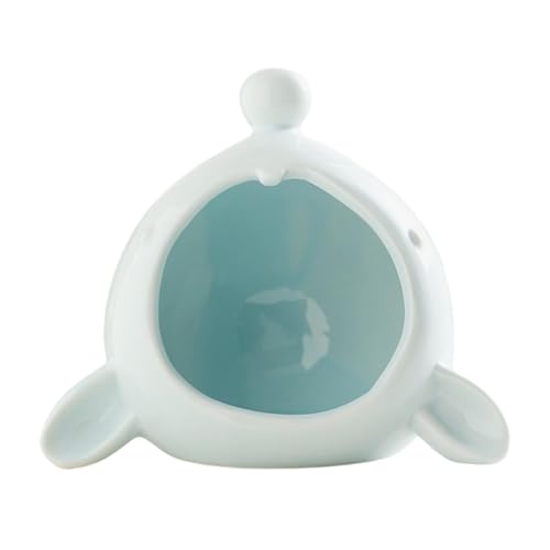 Dualoai Hamster Habitat Hideout Hamster Haus Cooles Haustierbett Haustier Schlafnest für Hamster, Blau Dualoai Hamster Habitat Hideout Hamster Haus Cooles Haustierbett Haustier Schlafnest für Hamster, Blau von Dualoai