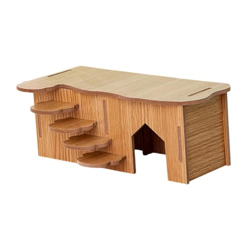 Dualoai Hamster Habitat Versteck mit Kletterstruktur für Kleine Nagetiere, Polygonales Loch Dualoai Hamster Habitat Versteck mit Kletterstruktur für Kleine Nagetiere, Polygonales Loch von Dualoai