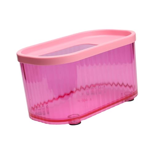 Dualoai Hamster Sandbadebox, Rennmaus Sandbad, Hamsterbad, Hamsterbadewanne für Kleintiere, Rose Rot von Dualoai