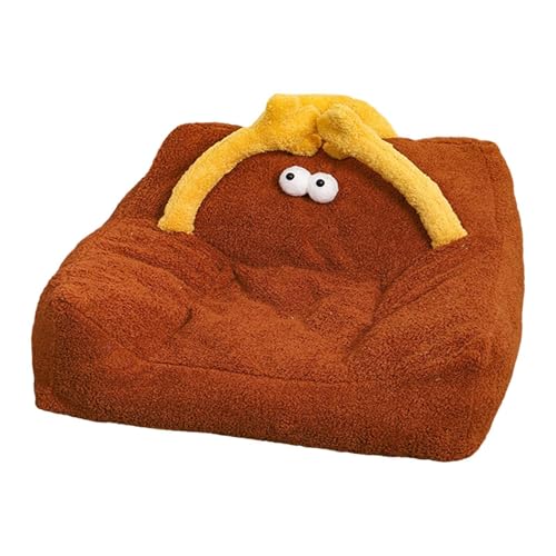 Dualoai Haustier-Katzen-Hundebett, Katzensofa, Haustierbett, Haustier-Schlafmatte für Katzen, kleine Haustiere, Welpen, Hunde, Braun, M Dualoai Haustier-Katzen-Hundebett, Katzensofa, Haustierbett, Haustier-Schlafmatte für Katzen, kleine Haustiere, Welpen, Hunde, Braun, M von Dualoai
