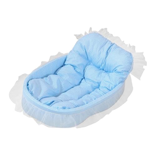 Dualoai Haustier Schlafsofa für Kleine Hunde Und Katzen, Blau Dualoai Haustier Schlafsofa für Kleine Hunde Und Katzen, Blau von Dualoai