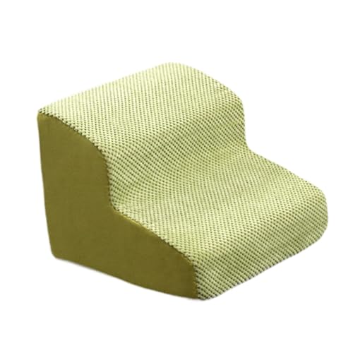 Dualoai Haustierschritte für Kleine Hunde, 2 Stufen Design mit Abnehmbarer Abdeckung für Die Einfache Reinigung, Matcha von Dualoai