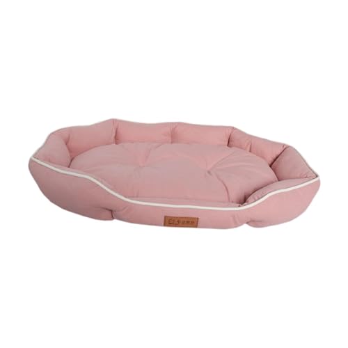 Dualoai Hundebett, Haustiermatratze, bequemes Hundekistenbett, Hundebettmatte, Haustier-Nistkissen für den Innenbereich, Kätzchen, Welpen, Katzen, große Hunde, ROSA Dualoai Hundebett, Haustiermatratze, bequemes Hundekistenbett, Hundebettmatte, Haustier-Nistkissen für den Innenbereich, Kätzchen, Welpen, Katzen, große Hunde, ROSA von Dualoai