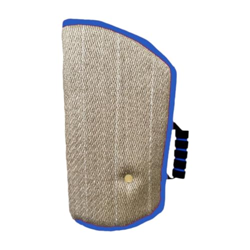 Dualoai Hundebissmanschette, Armschutz, Hundetrainingsarmmanschette, für kleine, mittelgroße und große Hunde, Blauer Rand Dualoai Hundebissmanschette, Armschutz, Hundetrainingsarmmanschette, für kleine, mittelgroße und große Hunde, Blauer Rand von Dualoai