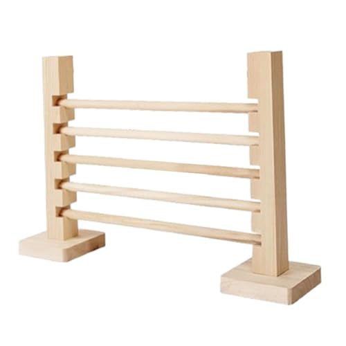 Dualoai Kaninchen Jump Bar Jump Hürde Bar Bunny Spielzeug Kaninchen Übung Hindernis Laufen von Dualoai