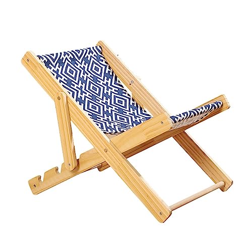 Dualoai Katzen Hängemattenbett, Katzen Lounge Stuhl Zum Ausruhen, Großes Lager, 10 Kg, Verstellbares Katzen Hochbett, Haustierbett für Welpen, Katzen, Blaue Leinwand Dualoai Katzen Hängemattenbett, Katzen Lounge Stuhl Zum Ausruhen, Großes Lager, 10 Kg, Verstellbares Katzen Hochbett, Haustierbett für Welpen, Katzen, Blaue Leinwand von Dualoai