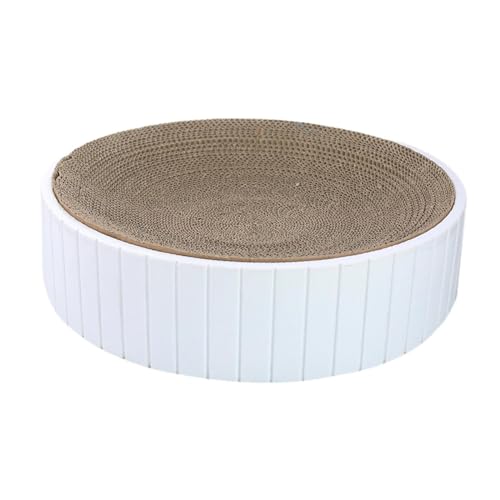 Dualoai Katzen Kratzbrett, Katzenkratzbrett, Schlaf Und Spielbrett, Wellpapier, Schüssel, Kratzmatte für Kleine, Mittelgroße Und Große Katzen Dualoai Katzen Kratzbrett, Katzenkratzbrett, Schlaf Und Spielbrett, Wellpapier, Schüssel, Kratzmatte für Kleine, Mittelgroße Und Große Katzen von Dualoai