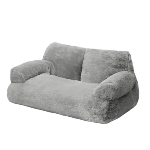 Dualoai Katzencouch, Hundecouch, Katzensofa, Haustier-, Haustier-Couchbett für Kätzchen, alle Rassen, Hauskatzen, Gray M Dualoai Katzencouch, Hundecouch, Katzensofa, Haustier-, Haustier-Couchbett für Kätzchen, alle Rassen, Hauskatzen, Gray M von Dualoai