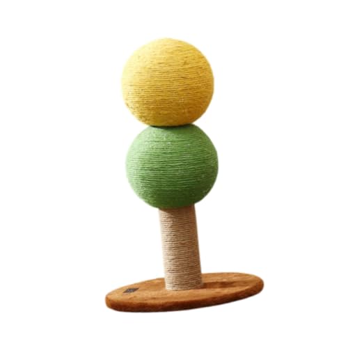 Dualoai Katzenklauenpfosten, Indoor Katzenspielzeug, Kätzchenkletterstruktur für Katzen Zum Kratzen Und Spielen, Doppelkugel Dualoai Katzenklauenpfosten, Indoor Katzenspielzeug, Kätzchenkletterstruktur für Katzen Zum Kratzen Und Spielen, Doppelkugel von Dualoai