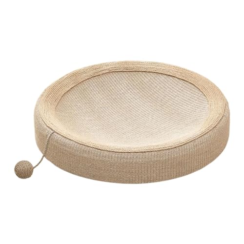 Dualoai Katzenkratzbrett, Wohnzimmer, Kätzchen Kratzbrett, Ruhe mit Spielzeug, Kratzmatte, Rund- und Sisalball Dualoai Katzenkratzbrett, Wohnzimmer, Kätzchen Kratzbrett, Ruhe mit Spielzeug, Kratzmatte, Rund- und Sisalball von Dualoai