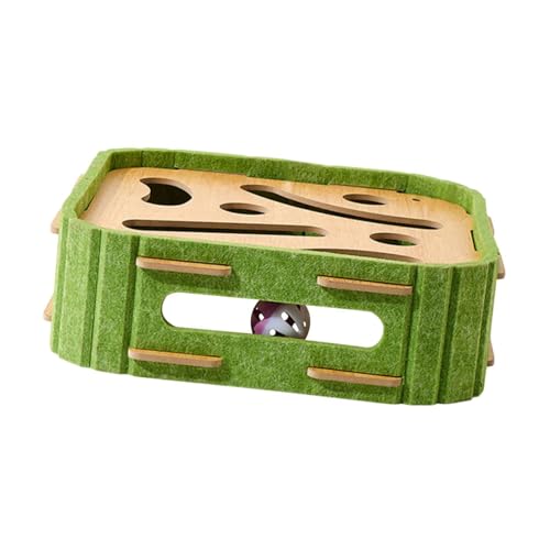 Dualoai Katzenkratzer -Spielzeug -Kratzer -Katzenkratzer -Kätzchen -Lounge zum Klauenspiel, Quadrat Dualoai Katzenkratzer -Spielzeug -Kratzer -Katzenkratzer -Kätzchen -Lounge zum Klauenspiel, Quadrat von Dualoai