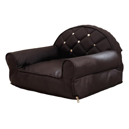 Dualoai Katzensofa, Katzensofa, Geeignet für Alle Jahreszeiten, Abnehmbarer Bezug, Tragbar, für Kleine Und Mittelgroße Hunde, Katzen, Haustierbett, Welpen, Sc, Schwarz Dualoai Katzensofa, Katzensofa, Geeignet für Alle Jahreszeiten, Abnehmbarer Bezug, Tragbar, für Kleine Und Mittelgroße Hunde, Katzen, Haustierbett, Welpen, Sc, Schwarz von Dualoai
