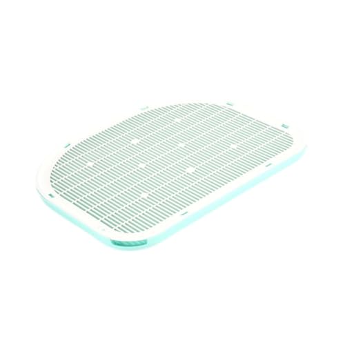 Dualoai Katzenstreu Matte Katze Sieb Fangen Pad Wasserdicht 19,45x15,31x1,26 Zoll Nicht Slip Streu, Grün Dualoai Katzenstreu Matte Katze Sieb Fangen Pad Wasserdicht 19,45x15,31x1,26 Zoll Nicht Slip Streu, Grün von Dualoai
