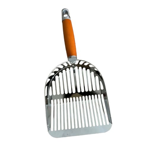 Dualoai Katzenstreuschaufel, Haustier-Reinigungsschaufel, Katzensandschaufel, Katzenstreuschaufel, Metallschaufel für Welpen Dualoai Katzenstreuschaufel, Haustier-Reinigungsschaufel, Katzensandschaufel, Katzenstreuschaufel, Metallschaufel für Welpen von Dualoai