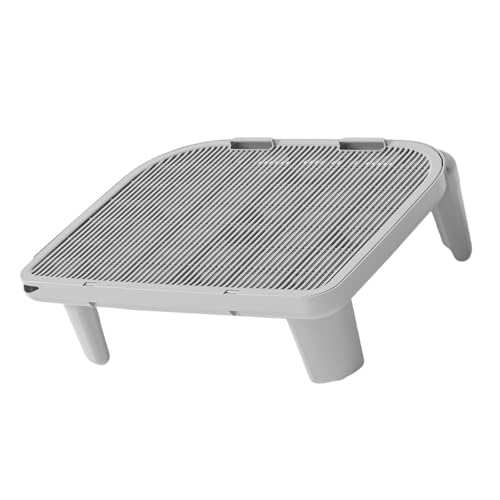 Dualoai Katzentoilette Rampe mit Fangmatte Und für Den Haustierbereich, Grau Dualoai Katzentoilette Rampe mit Fangmatte Und für Den Haustierbereich, Grau von Dualoai