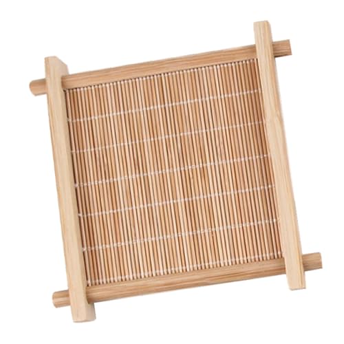 Dualoai Kleine Tiere Kühlen Matte Bambus Partnerzubehör Ab, 12cmx12cm Dualoai Kleine Tiere Kühlen Matte Bambus Partnerzubehör Ab, 12cmx12cm von Dualoai