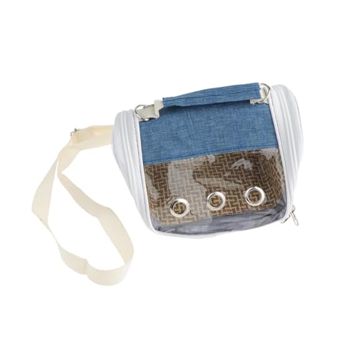 Dualoai Leichte Transportbox für Kleintiere, Transportbox für Papageien, Sittiche, Finken, Aras, Chinchillas, Blau Dualoai Leichte Transportbox für Kleintiere, Transportbox für Papageien, Sittiche, Finken, Aras, Chinchillas, Blau von Dualoai