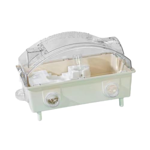 Dualoai Nagergehege mit Luftdurchlässigem Design Und Flexibler Zugangsmöglichkeit für Hamster, Mäuse, Kaninchen, Beige Dualoai Nagergehege mit Luftdurchlässigem Design Und Flexibler Zugangsmöglichkeit für Hamster, Mäuse, Kaninchen, Beige von Dualoai