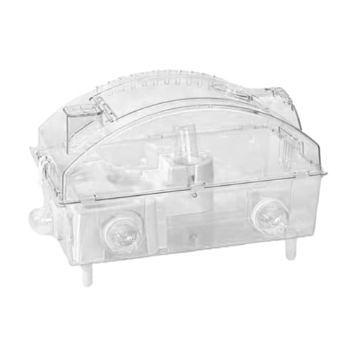 Dualoai Nagergehege mit Luftdurchlässigem Design Und Flexibler Zugangsmöglichkeit für Hamster, Mäuse, Kaninchen, Klar Dualoai Nagergehege mit Luftdurchlässigem Design Und Flexibler Zugangsmöglichkeit für Hamster, Mäuse, Kaninchen, Klar von Dualoai