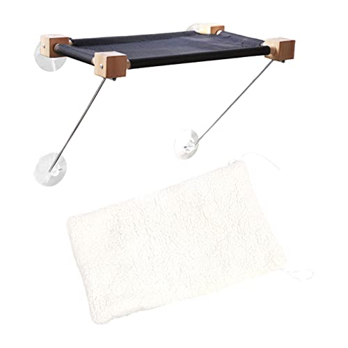 Dualoai Nickerchenbett, Haustier-Ruhehängematte, strapazierfähig, langlebig, zum Spielen, waschbar, Hängebett-Hängematte, Katzenhängematte für Heimtierbedarf, Dualoai Nickerchenbett, Haustier-Ruhehängematte, strapazierfähig, langlebig, zum Spielen, waschbar, Hängebett-Hängematte, Katzenhängematte für Heimtierbedarf, von Dualoai