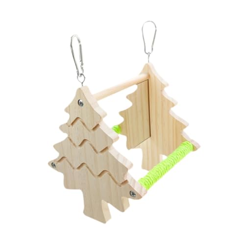 Dualoai Papagei doppelseitiger Mirror Barsch Spielzeug Vogel Käfig Accessoire Übung Stehende dekorative Hängsspielzeug für Sittich Kakadu Dualoai Papagei doppelseitiger Mirror Barsch Spielzeug Vogel Käfig Accessoire Übung Stehende dekorative Hängsspielzeug für Sittich Kakadu von Dualoai