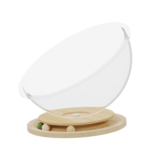 Dualoai Raumkapsel Katzenbett Indoor Katzen Transparent Haustierbedarf Kleine Haustiere Bett Spielzeug für Kätzchen, XL Dualoai Raumkapsel Katzenbett Indoor Katzen Transparent Haustierbedarf Kleine Haustiere Bett Spielzeug für Kätzchen, XL von Dualoai