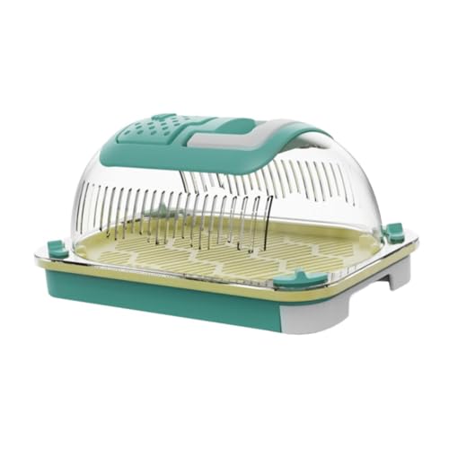 Dualoai Reptilien Terrarium Transparente Reptilien Käfig Tragbares Stabiles Reptilienzüchter Reptilienträger für Terrapin Turtle Spiders, S Dualoai Reptilien Terrarium Transparente Reptilien Käfig Tragbares Stabiles Reptilienzüchter Reptilienträger für Terrapin Turtle Spiders, S von Dualoai